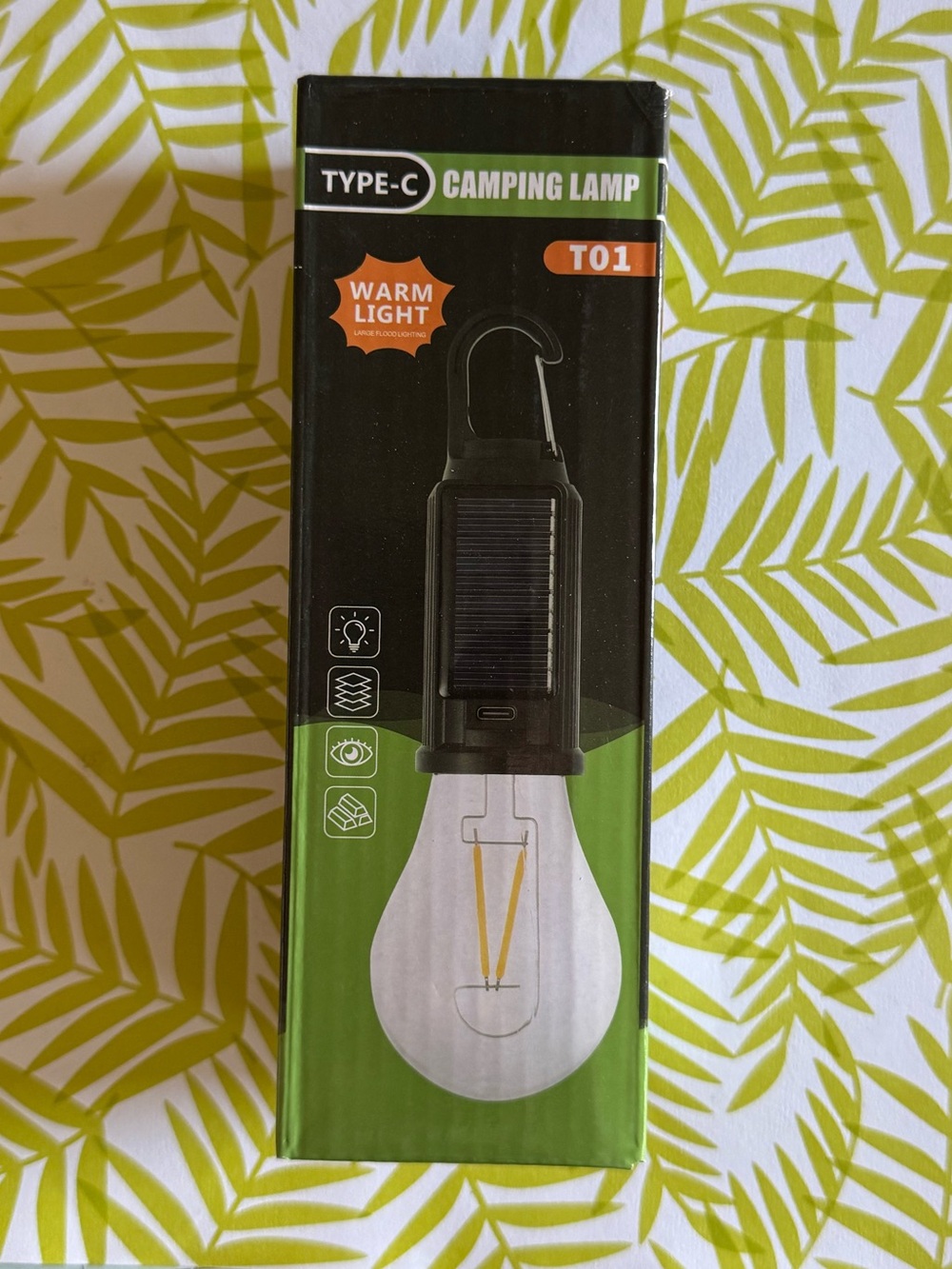 Solar Camping USB Emergency Light Bulb Hanging / Clip-On